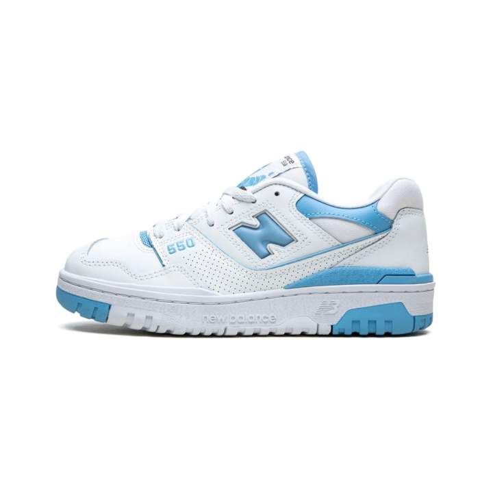 NB 550 UNC White University Blue