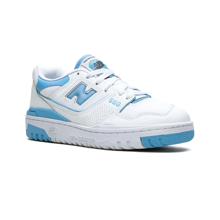 NB 550 UNC White University Blue