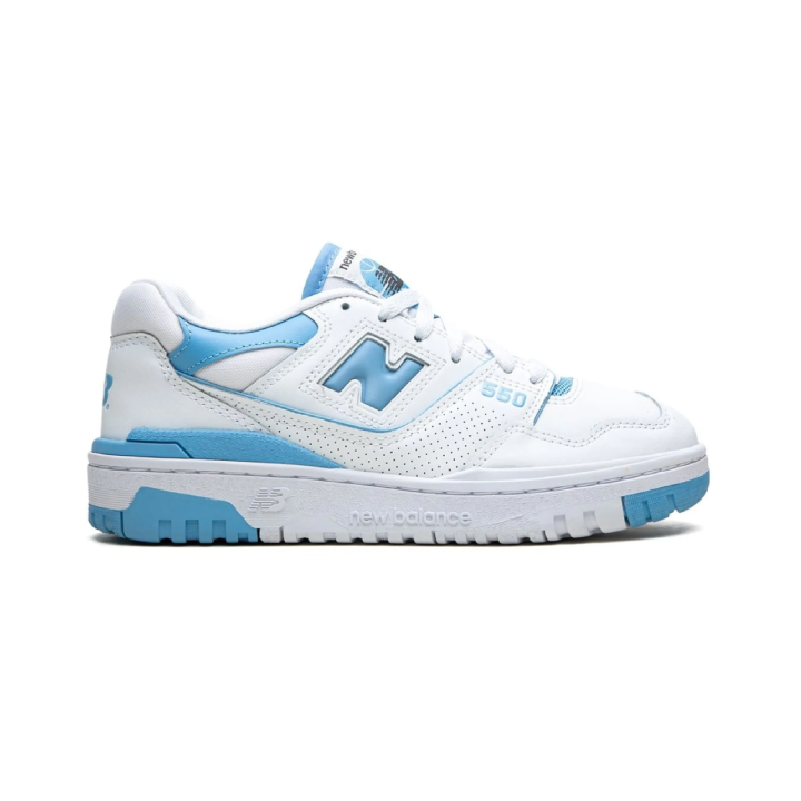 NB 550 UNC White University Blue