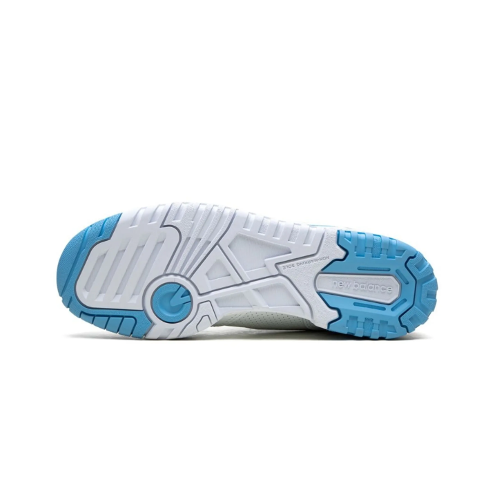 NB 550 UNC White University Blue